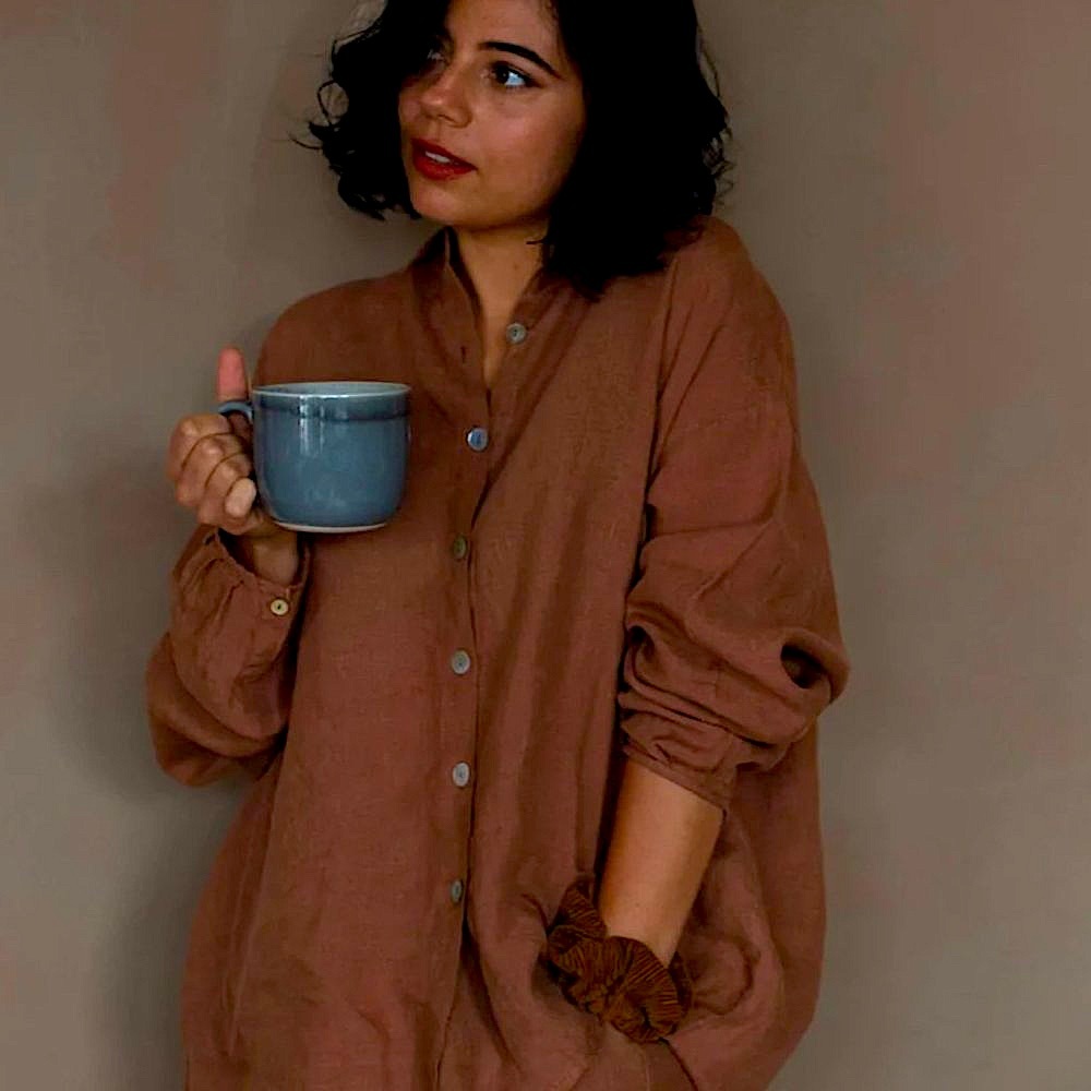 The Simple Folk Women's Button Up Shirt - XL